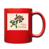 Merry christmas mistletoe - red