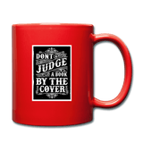 Don't judge A Book by The Cover - red