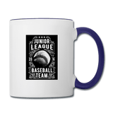 Júnior League Baseball Team - white/cobalt blue
