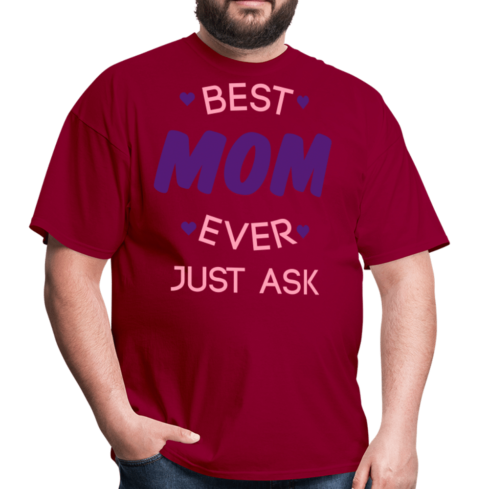 Best Mom - dark red