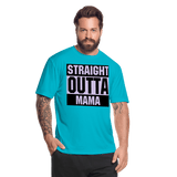 Straight Outta Mama - turquoise