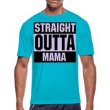 Straight Outta Mama - turquoise