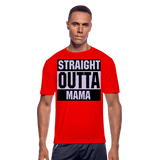 Straight Outta Mama - red