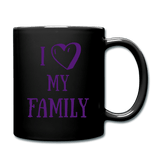 I love my family - black