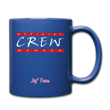 Official Crew Member Jaf Tees - royal blue
