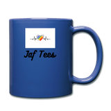 Heartbeat pride heart jaf tees - royal blue