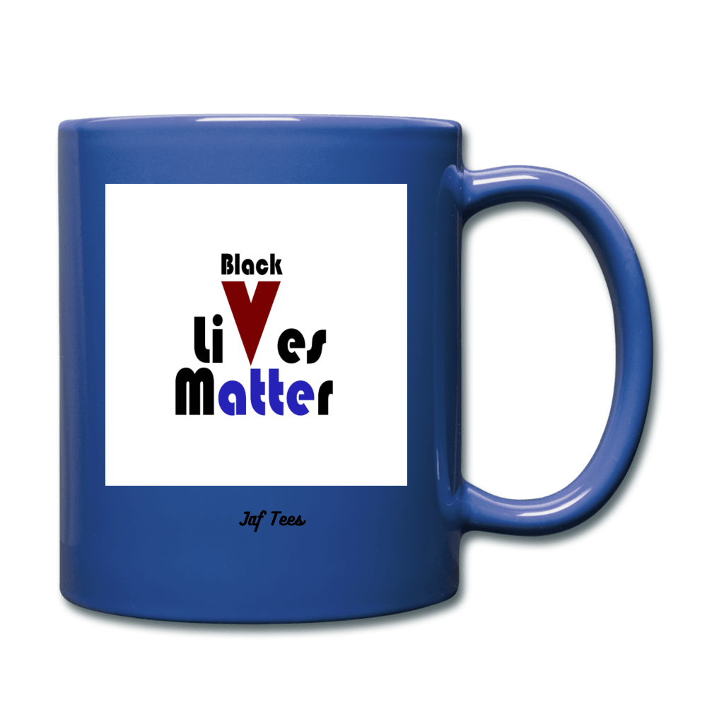 black lives matter - royal blue