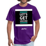 let's get vaccine - purple