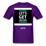 let's get vaccine - purple