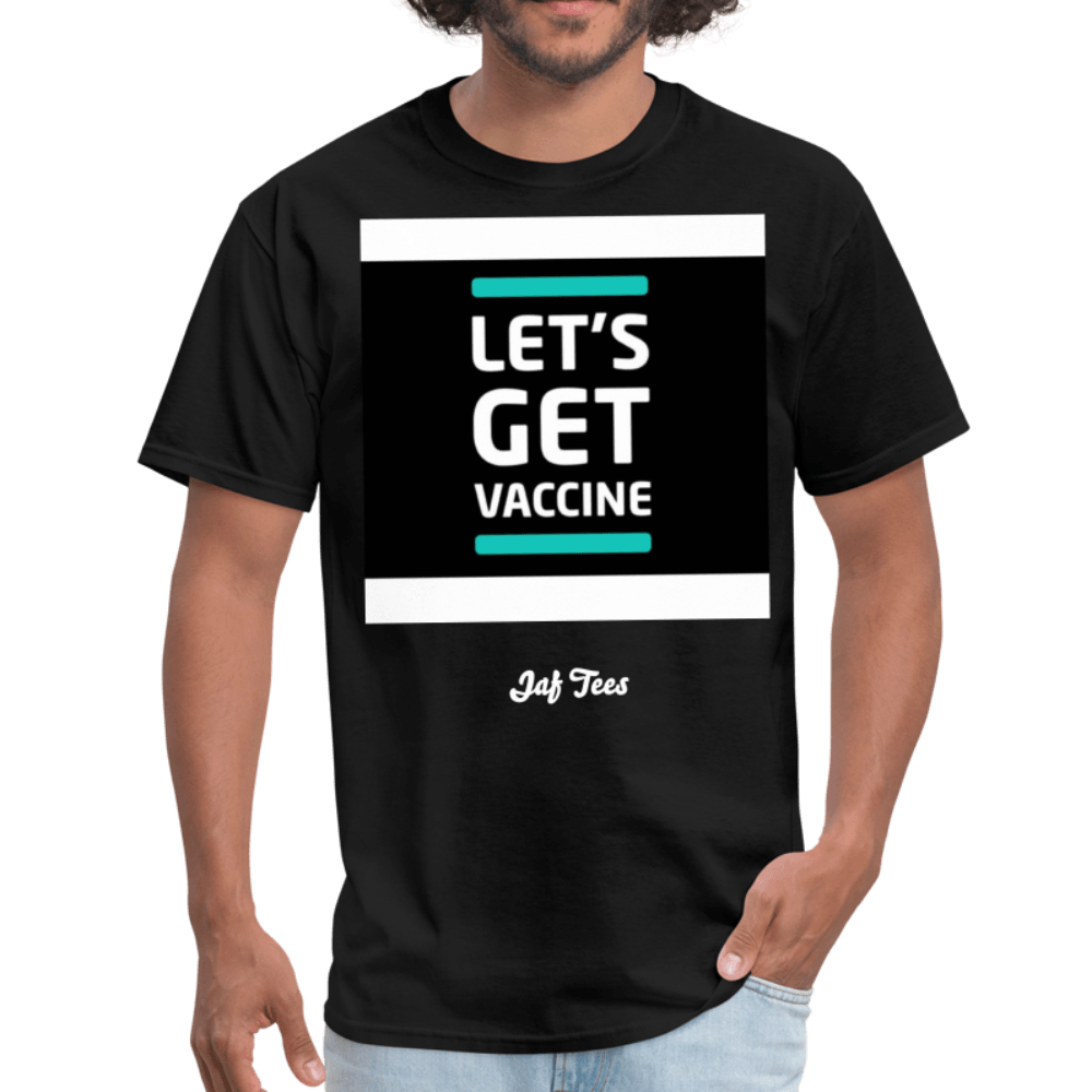 let's get vaccine - black