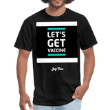 let's get vaccine - black