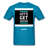 let's get vaccine - turquoise
