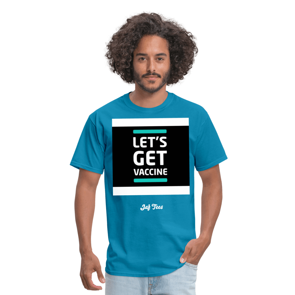let's get vaccine - turquoise