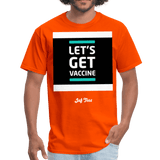 let's get vaccine - orange