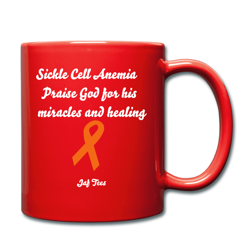 Sickle Cell Anemia praise God for his miracles and healing - red
