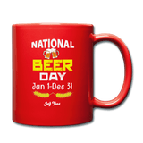 National beer day - red