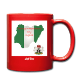 Happy independence day Nigeria - red