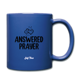 Answered prayer - royal blue