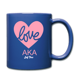 Love Alpha Kappa Alpha - royal blue