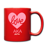 Love Alpha Kappa Alpha - red