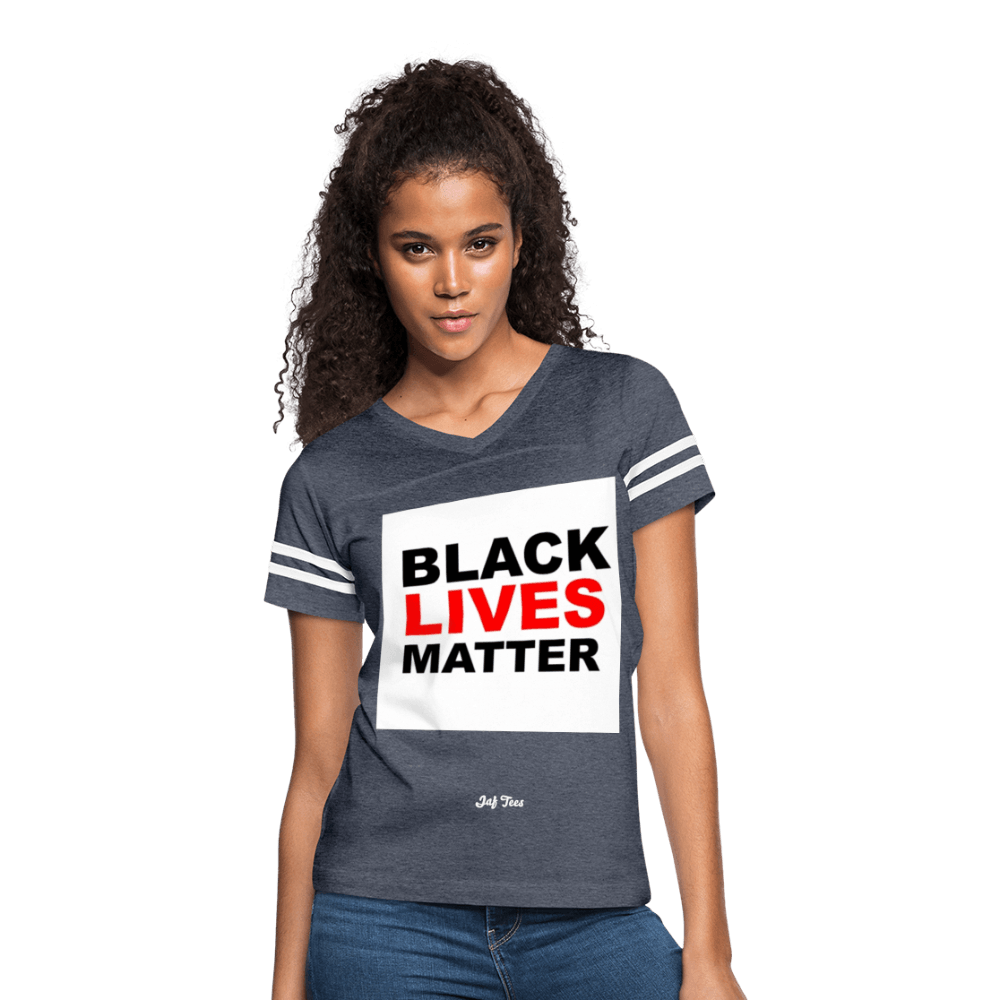 Black Lives Matter - vintage navy/white