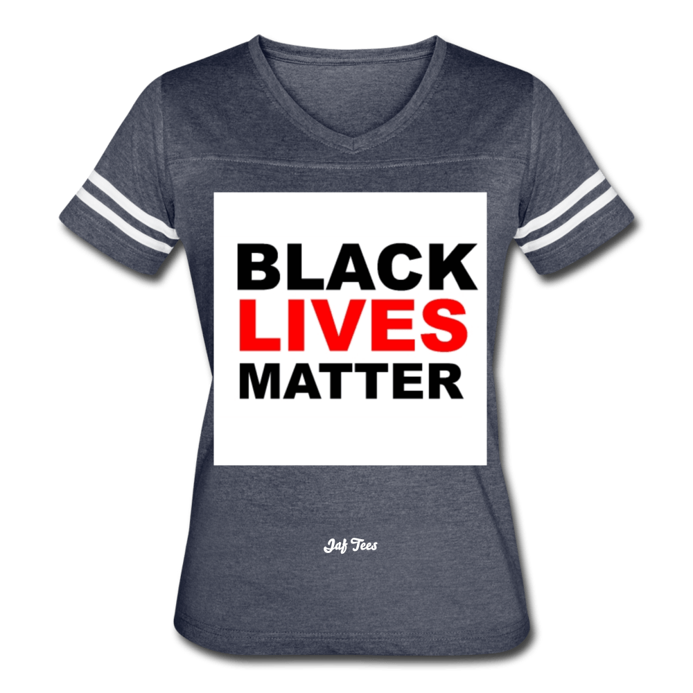 Black Lives Matter - vintage navy/white