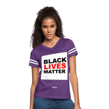 Black Lives Matter - vintage purple/white