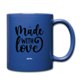 Made with love - royal blue