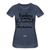 Kindness is Never Overrated - heather blue