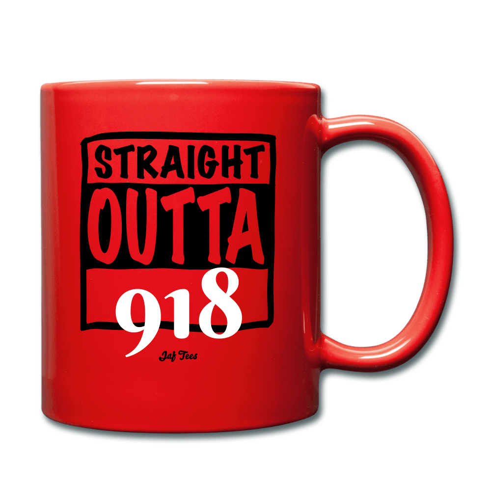 Straight outta 918 - red