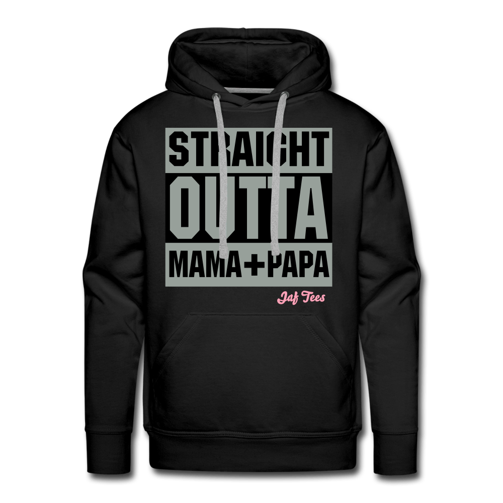 Straight Outta Mama+Papa - black