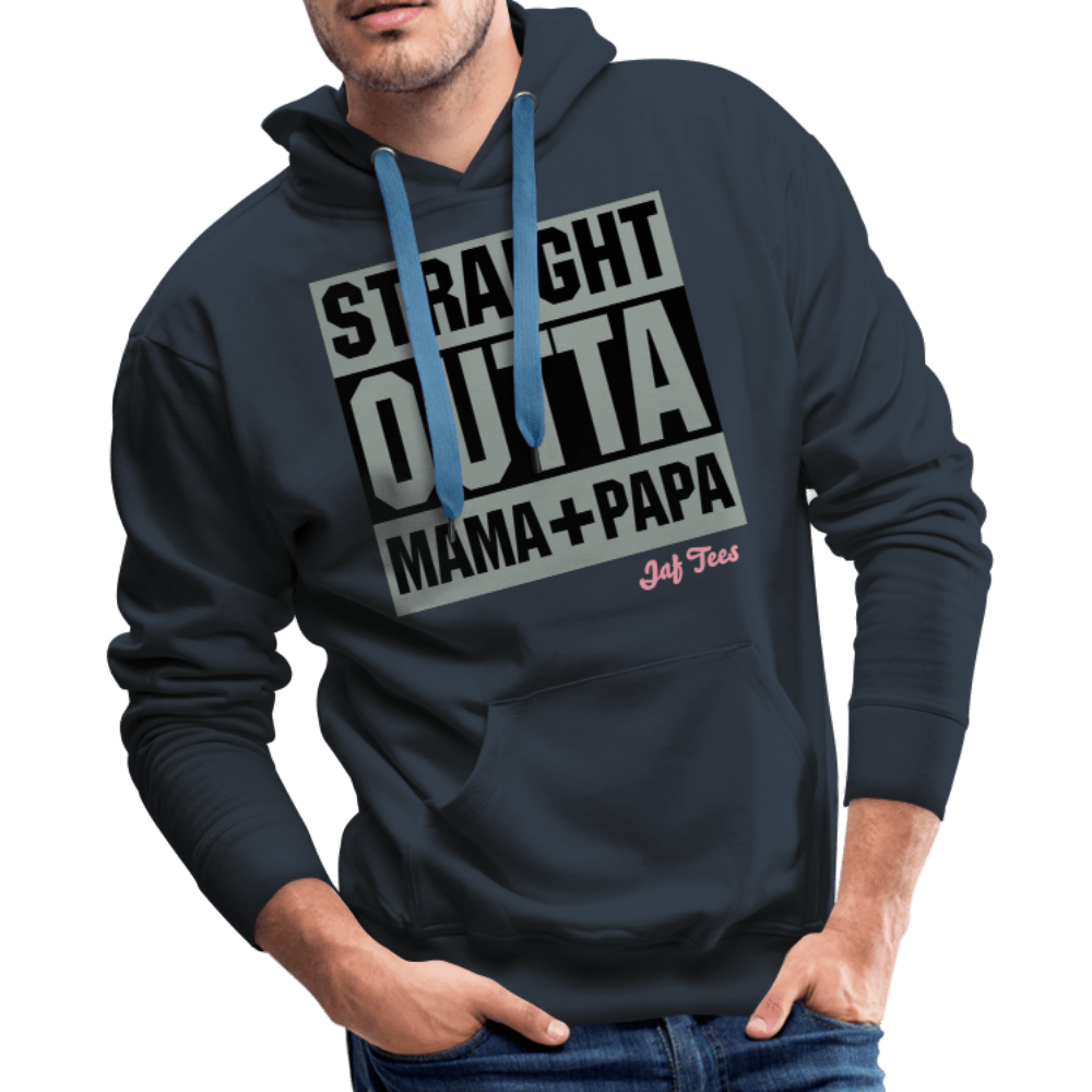Straight Outta Mama+Papa - navy