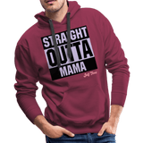 Straight Outta Mama - burgundy