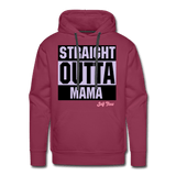 Straight Outta Mama - burgundy