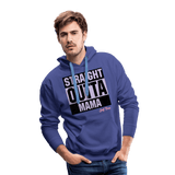 Straight Outta Mama - royalblue