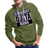 Straight Outta Mama - olive green