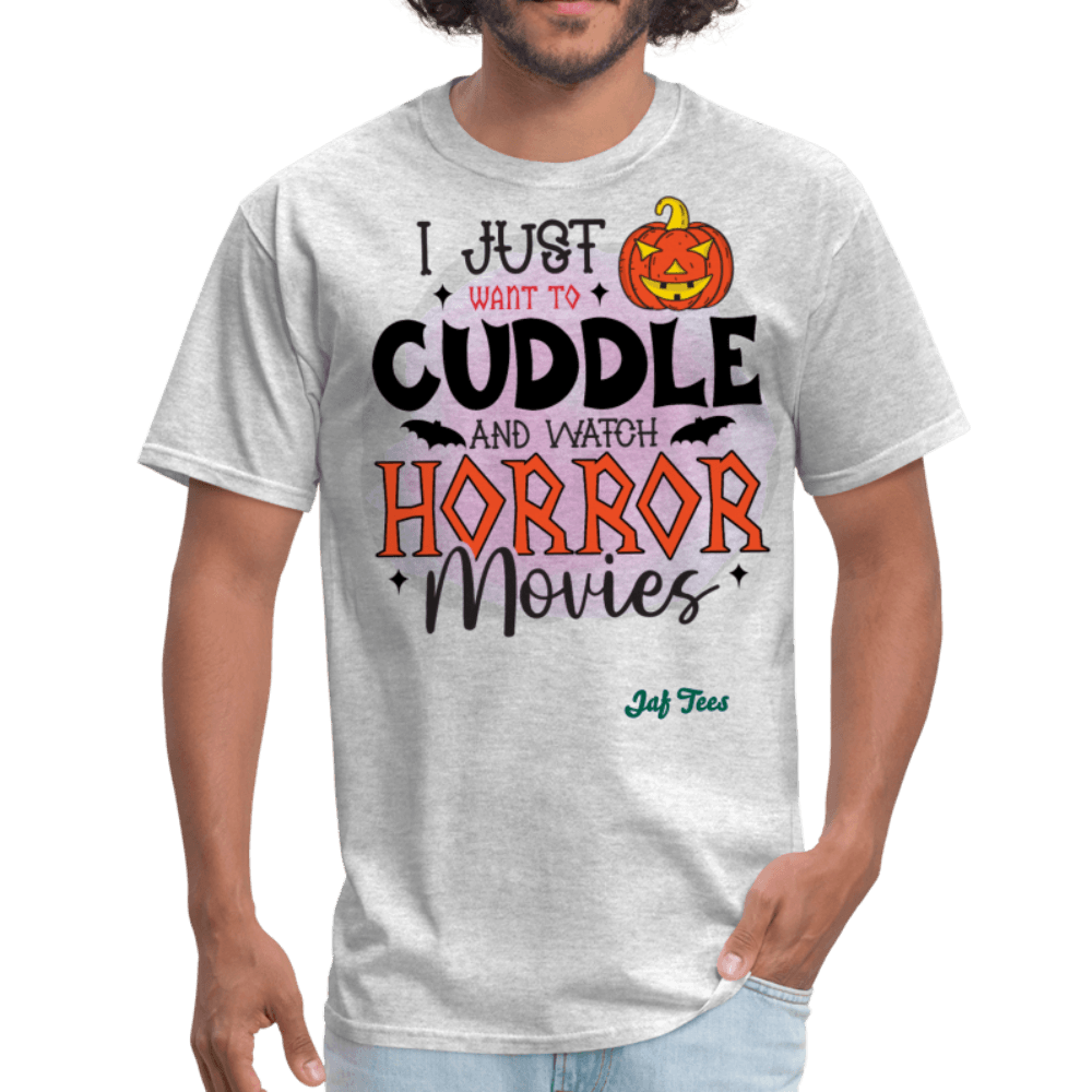 I just want to cuddle and watch horror movies - heather gray