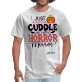 I just want to cuddle and watch horror movies - heather gray