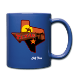 Texas - royal blue