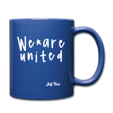 We are united - royal blue