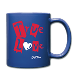 True Love - royal blue