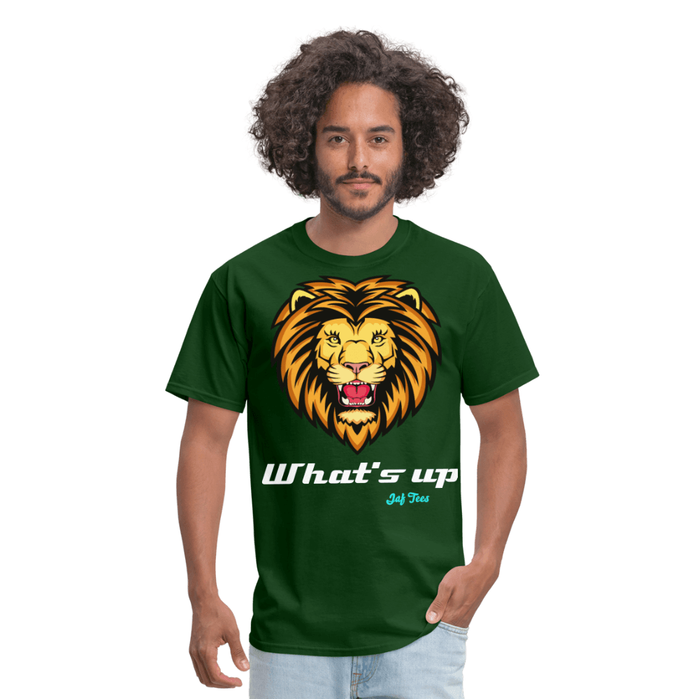 What's up - forest green