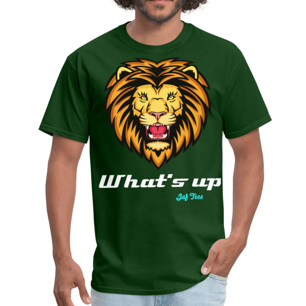 What's up - forest green
