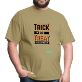 trick or treat halloween - khaki
