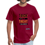 trick or treat halloween - burgundy