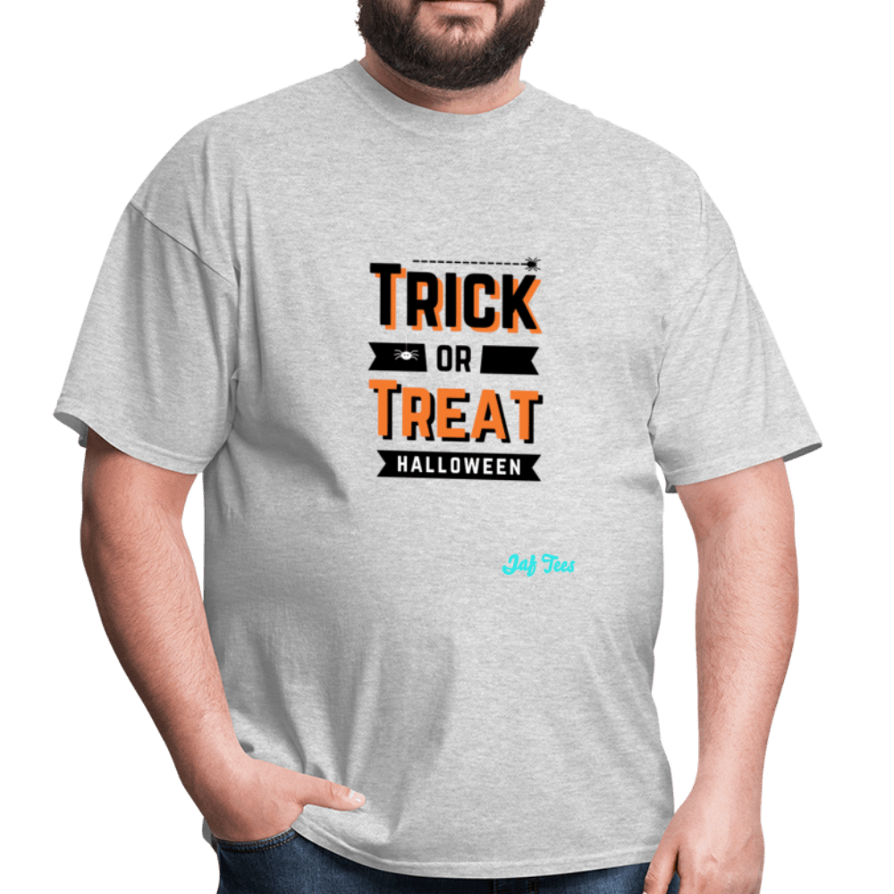 trick or treat halloween - heather gray