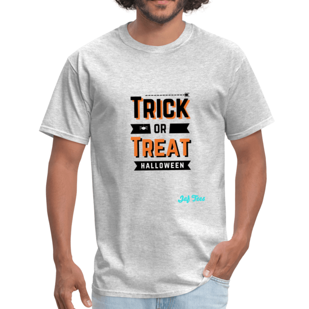 trick or treat halloween - heather gray