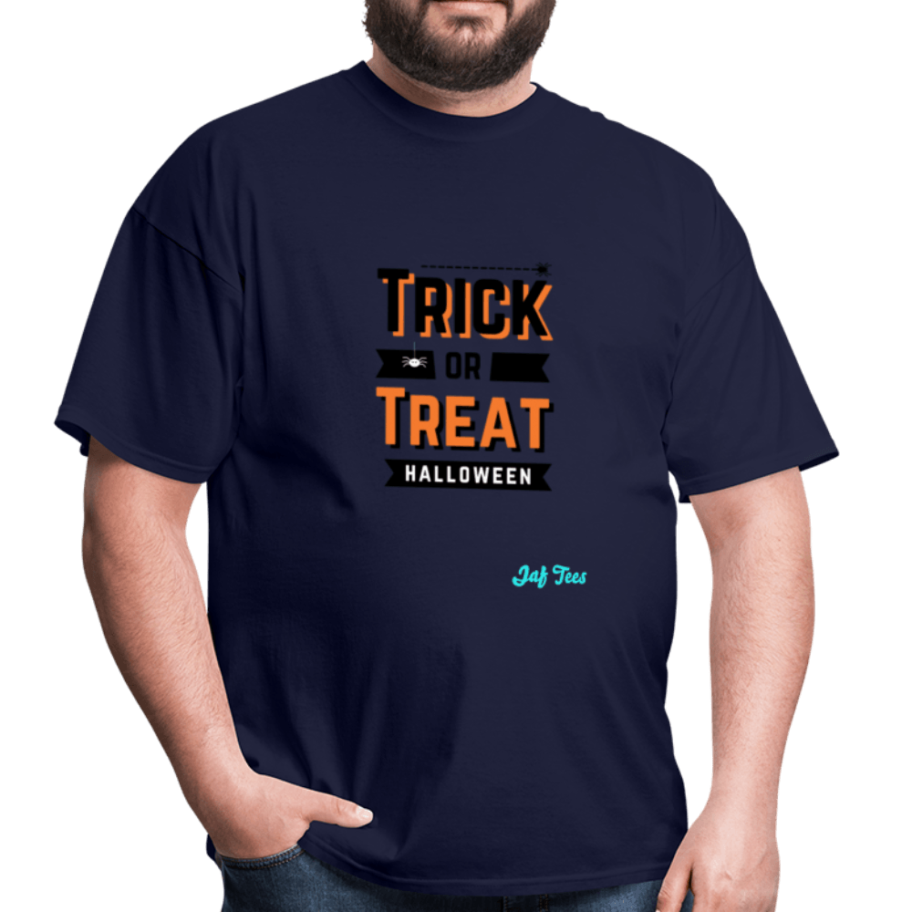 trick or treat halloween - navy