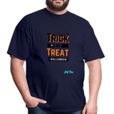 trick or treat halloween - navy