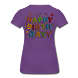 Happy Birthday - purple